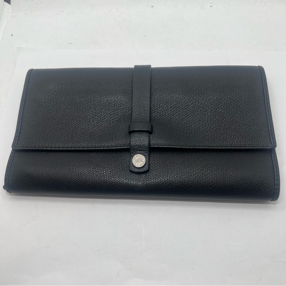 Tiffany Co Black Leather Travel Jewelry Storage Case